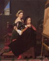 Raphael und die Fornarina neoklassizistisch Jean Auguste Dominique Ingres